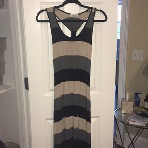 Calvin Klein Striped Maxi